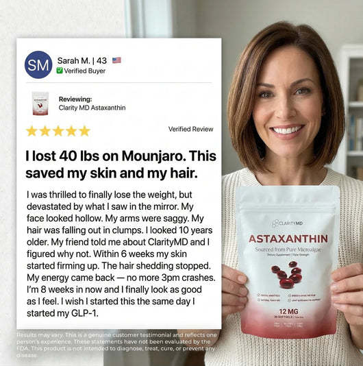 ClarityMD - Astaxanthin 12mg Softgels