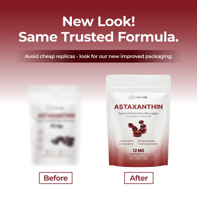ClarityMD - Astaxanthin 12mg Softgels