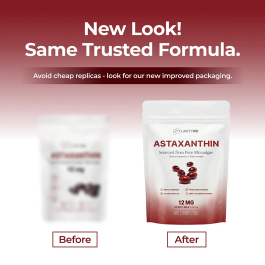 ClarityMD - Astaxanthin 12mg Softgels