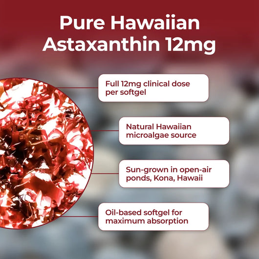 ClarityMD - Astaxanthin 12mg Softgels