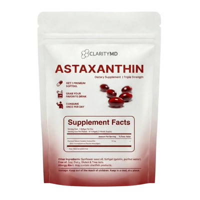 ClarityMD - Astaxanthin 12mg Softgels